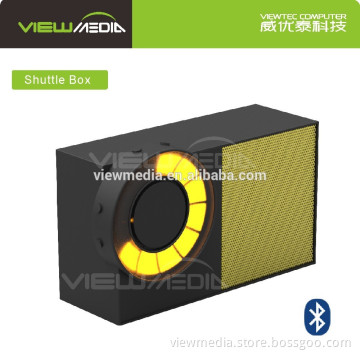 2016 New 5W led Speaker Bluetooth Speaker Shuttle box